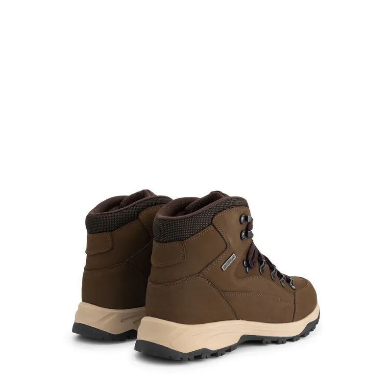 Pello Herren – Halbhohe Wanderschuhe – Wasserdicht – Braun