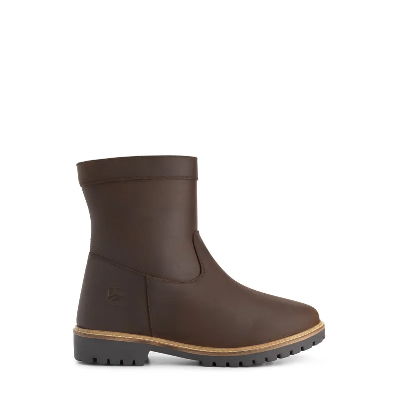 Osterby Herren – Stiefel – Mit Wolle gefüttert – Dunkelbraun