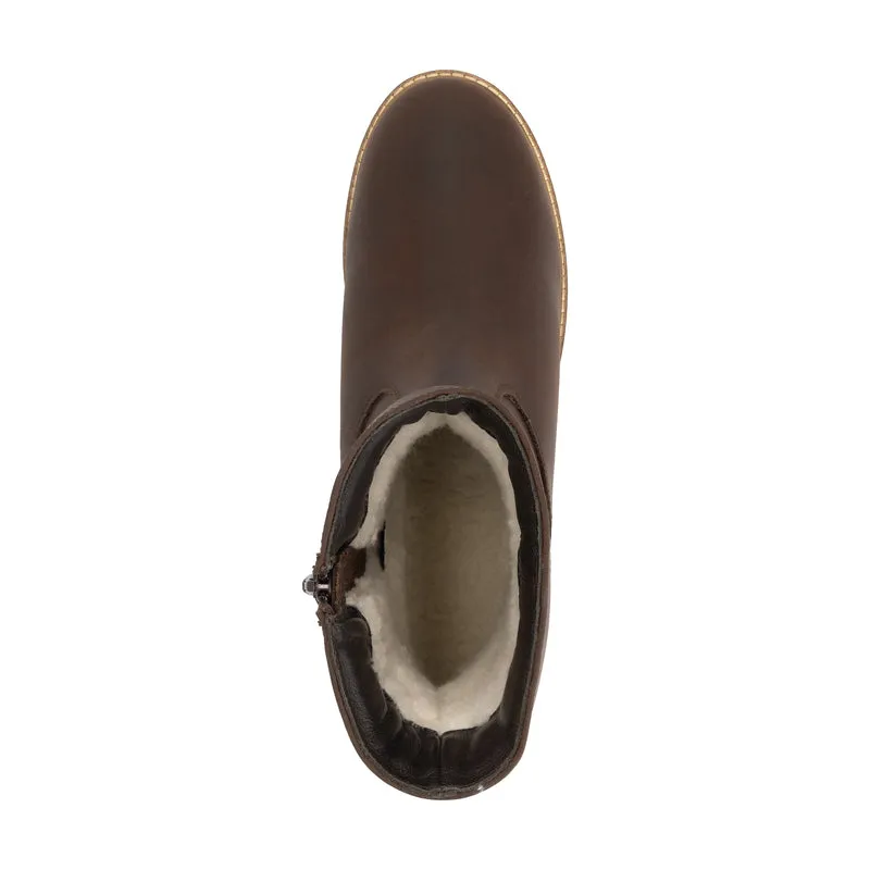 Osterby Herren – Stiefel – Mit Wolle gefüttert – Dunkelbraun