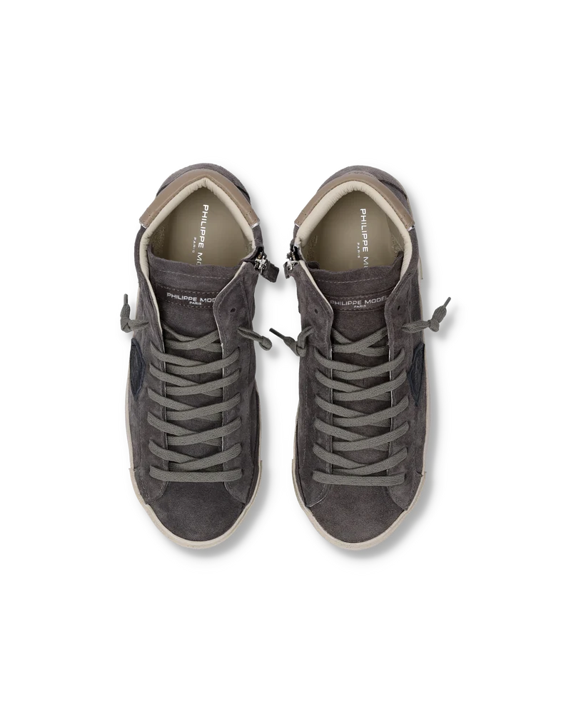 Sneakers Prsx High Men, Dove Grey Mud