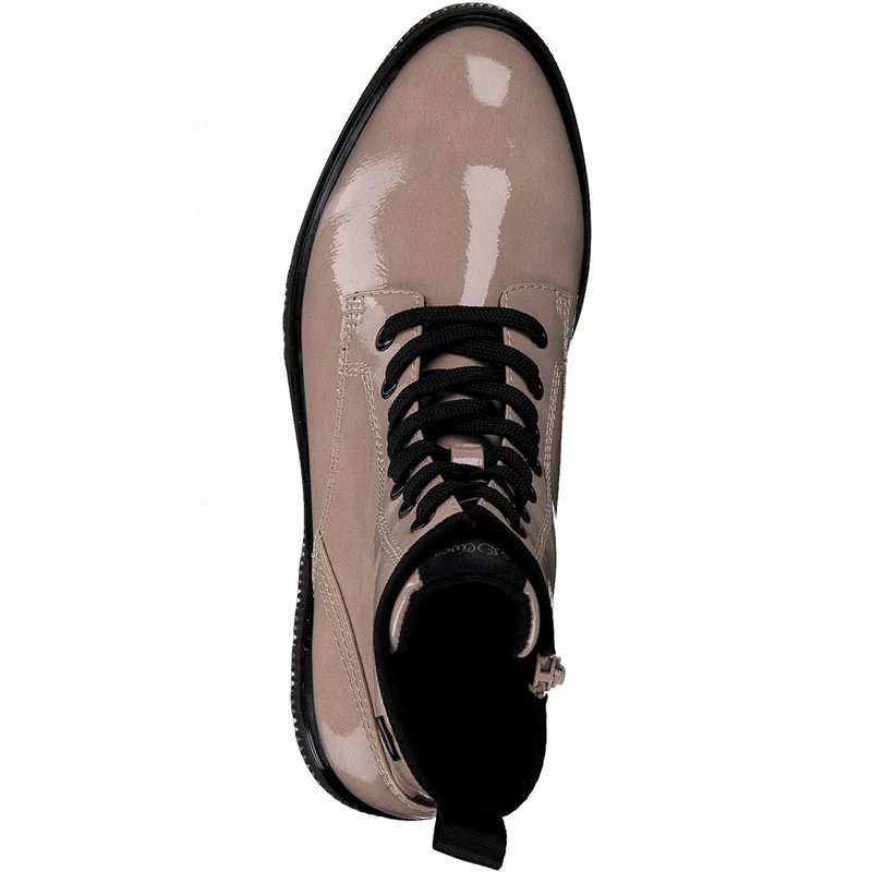 S.Oliver Damenmode-Lackstiefel - Rose