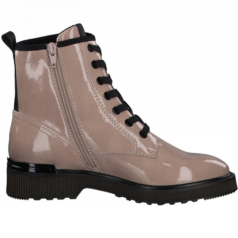 S.Oliver Damenmode-Lackstiefel - Rose