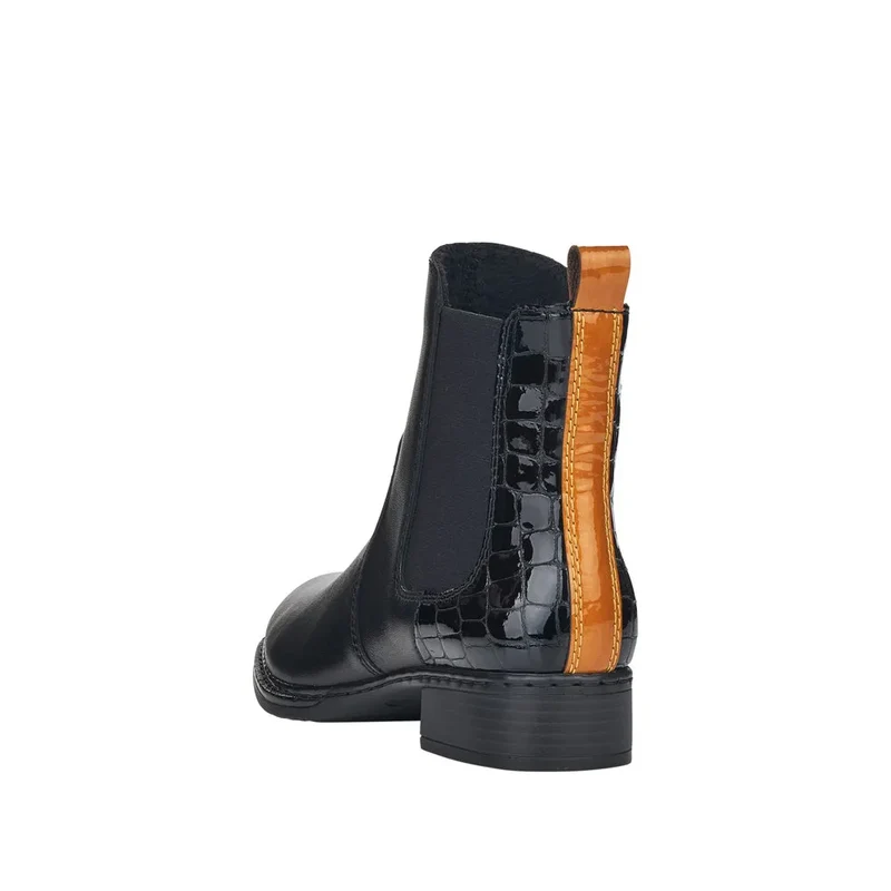 Rieker Damen-Stiefelette - Schwarz
