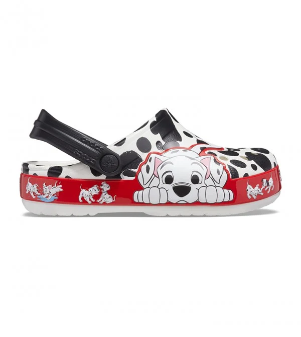 Crocs 101 Dalmatiner Clog für Kinder