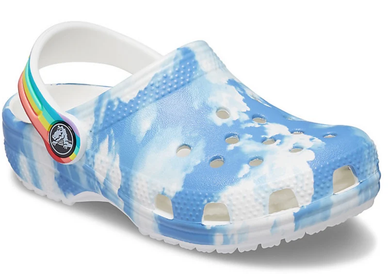 Crocs Kids Out Of This World Clog – Weiß / Blau