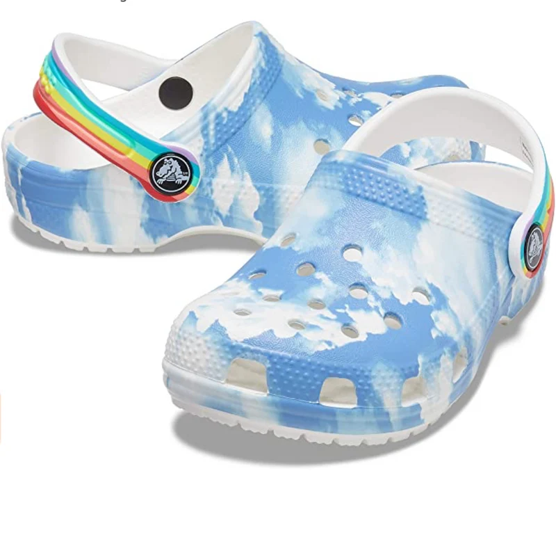 Crocs Kids Out Of This World Clog – Weiß / Blau