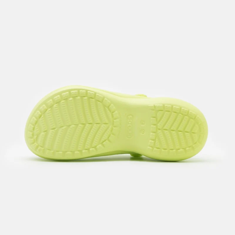 Crocs Klassischer Bae-Clog für Damen – Lime Zest