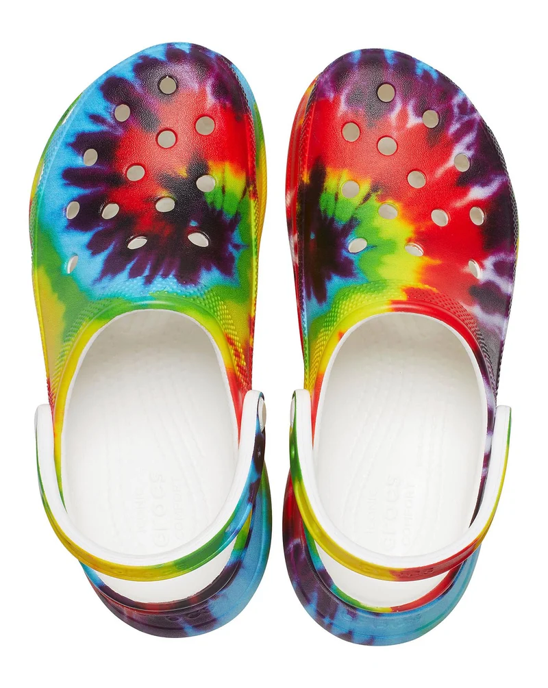 Crocs Unisex Classic Bae Platform Clog – TieDye