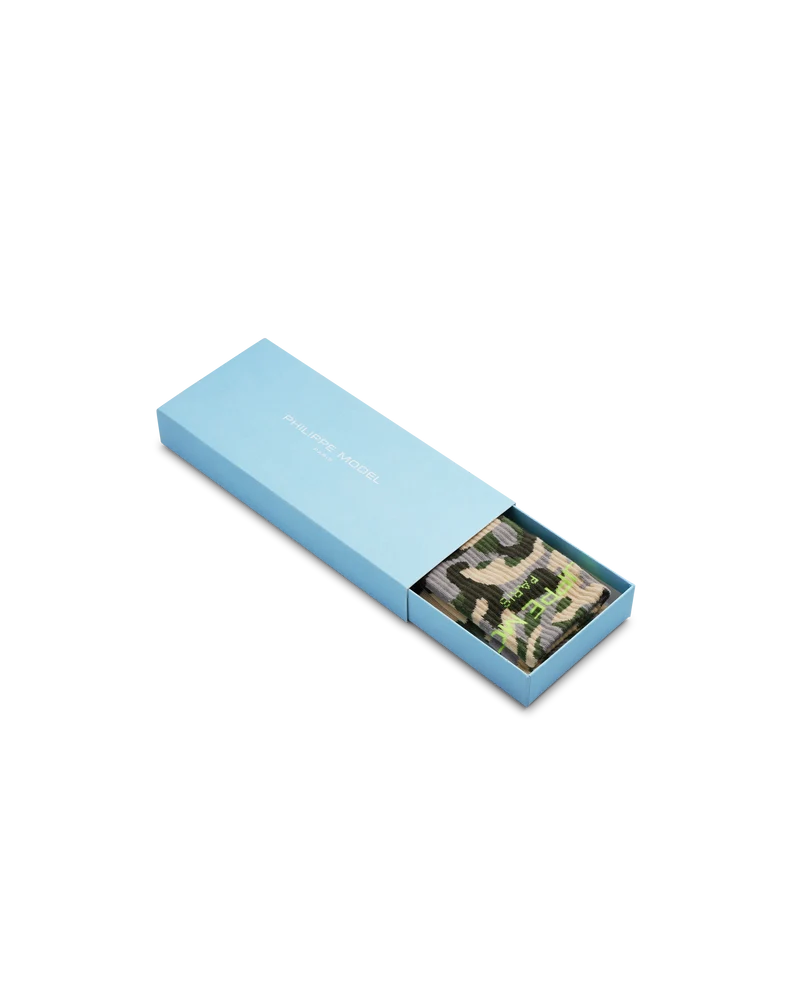 Socks in Cotton, Sand Green