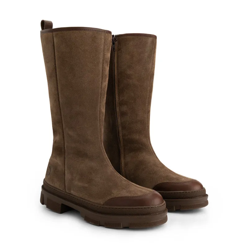 Whistler Damen – Winterstiefel – Mit Wolle gefüttert – Dunkelbraun