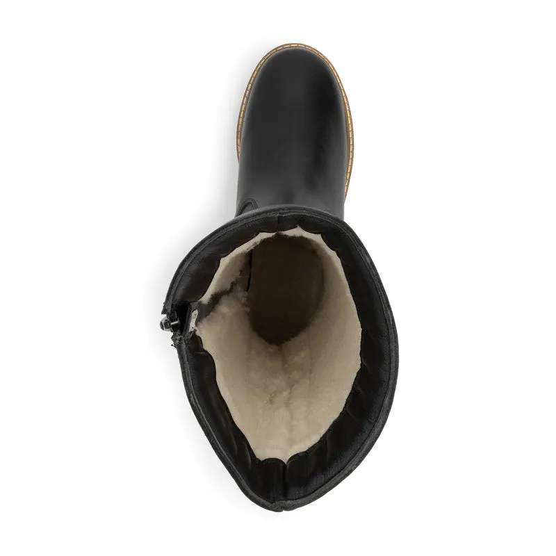 Jondal Damen – Stiefeletten – mit Wolle gefüttert – Schwarz