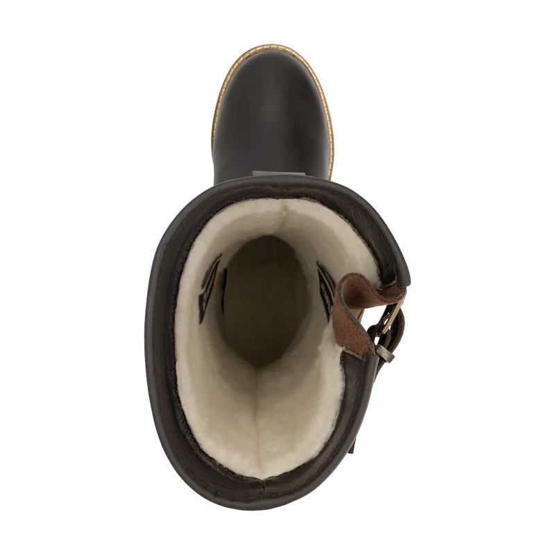 Gronvik Damen – Outdoor-Stiefel – mit Wolle gefüttert – Dunkelbraun