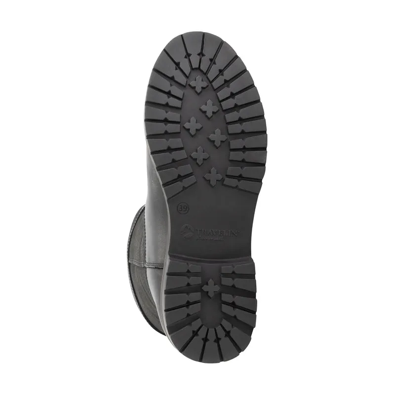Vrangen Damen – Outdoor-Stiefel – mit Wollfutter – Schwarz