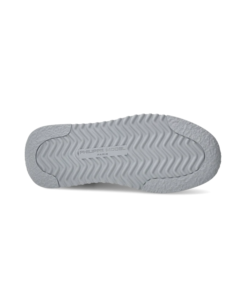 Sneakers Olympique Running Men, White Grey