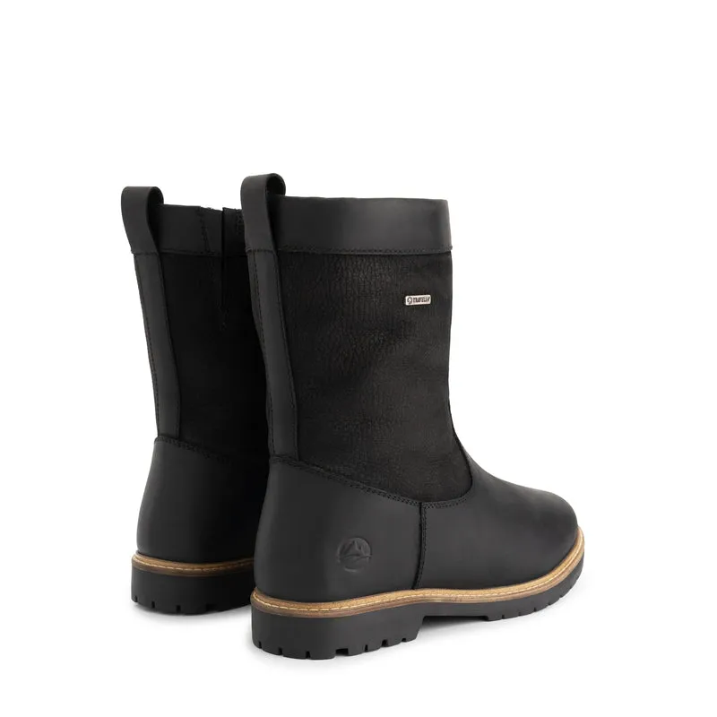 Stornes Herren – Outdoor-Stiefel – Mit Wolle gefüttert – Schwarz
