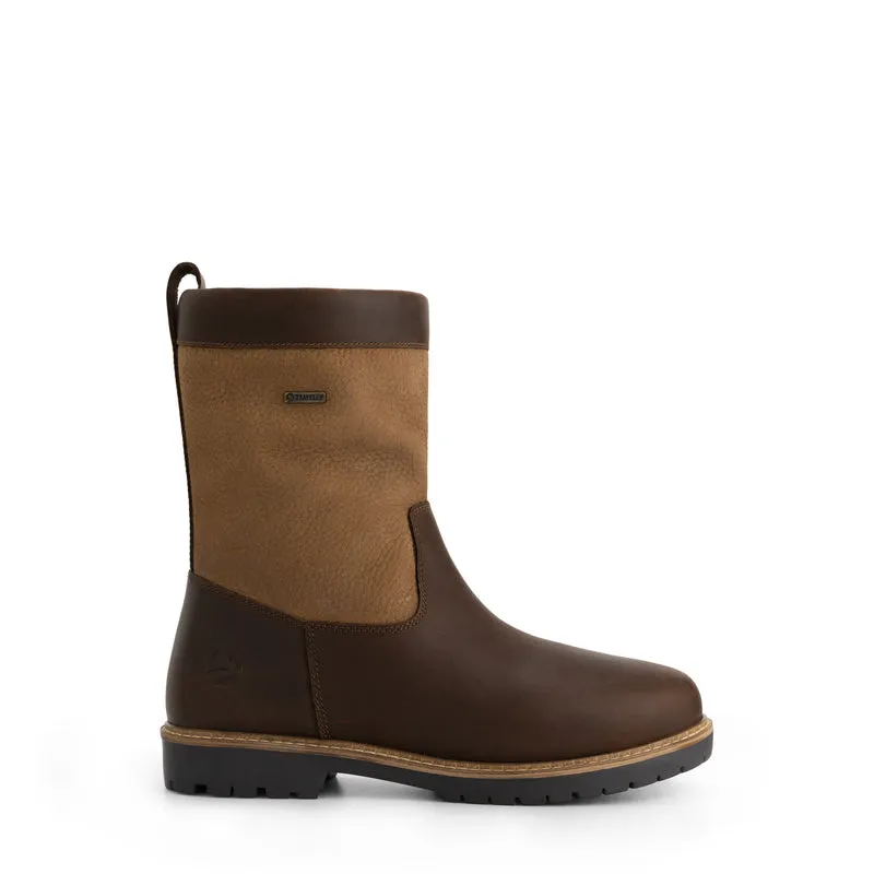 Stornes Damen – Outdoor-Stiefel – Mit Wolle gefüttert – Braun
