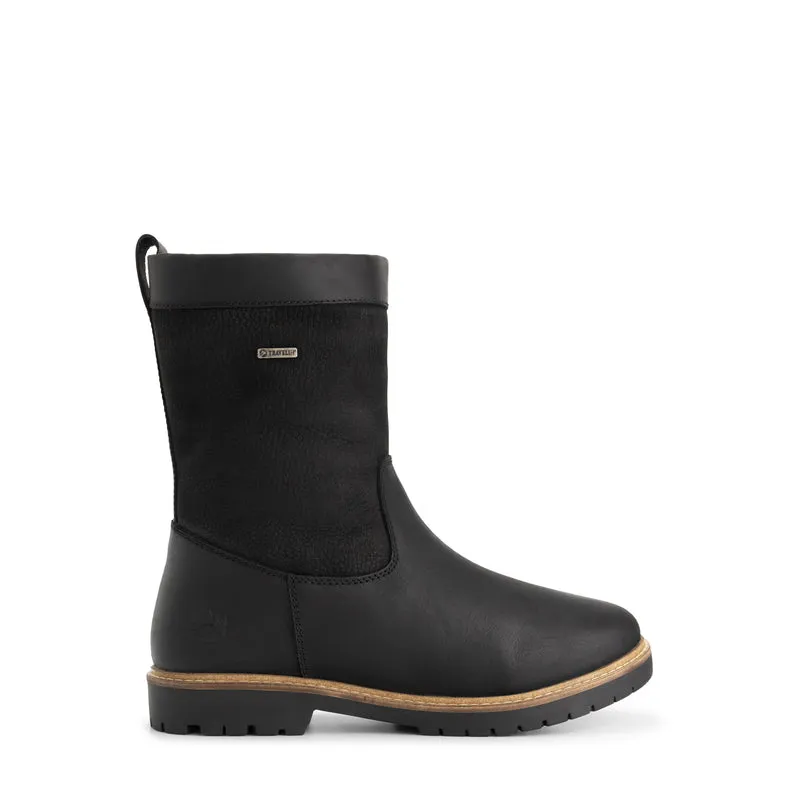 Stornes Damen – Outdoor-Stiefel – Mit Wolle gefüttert – Schwarz