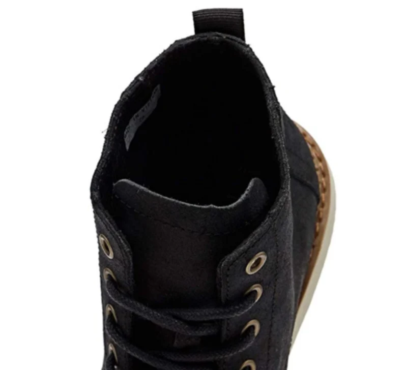TOMS Herren Porter Wachsleder Chelsea Stiefel - Schwarz