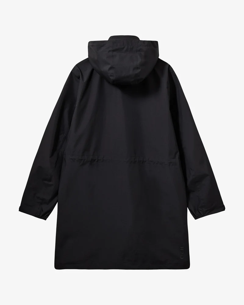 Rømø LW Rain Long Jacket - Black