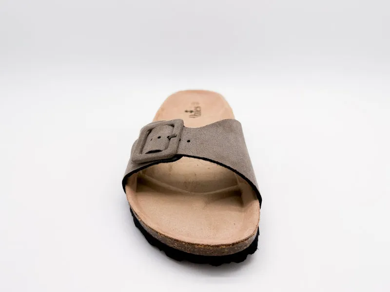 thies 1856 ® Eco Bio Covered Strap Sandal vegan truffle