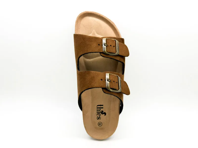 thies 1856 ® Eco Bio Rec Sandal vegan cacao