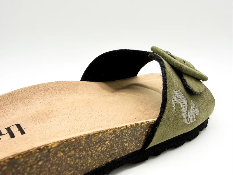 thies 1856 ® Eco Bio Covered Strap Sandal vegan cactus