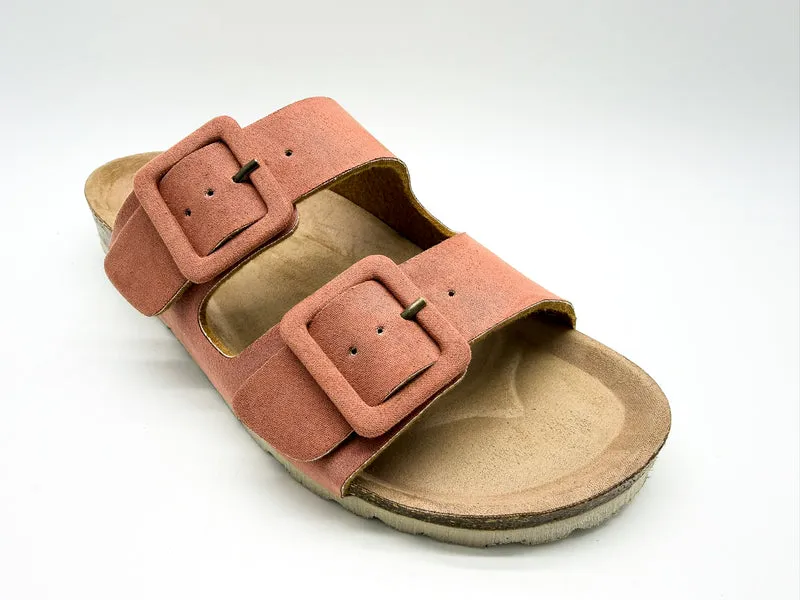 thies 1856 ® Eco Bio Covered Sandal vegan terracotta rose