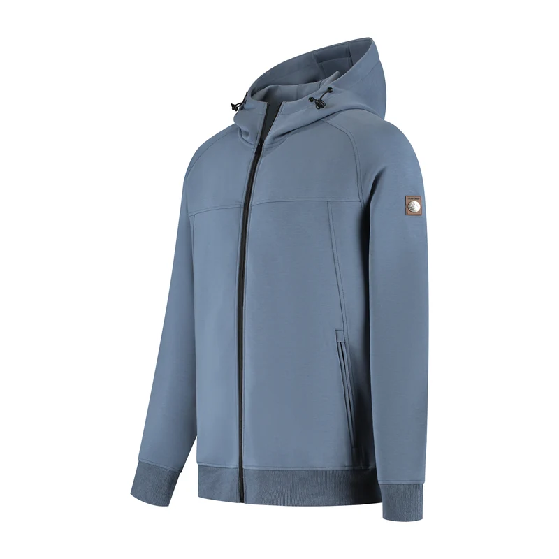 Stig Herren - Outdoor Strickjacke - Sweater - Blau