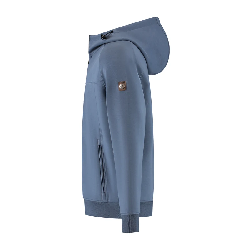 Stig Herren - Outdoor Strickjacke - Sweater - Blau