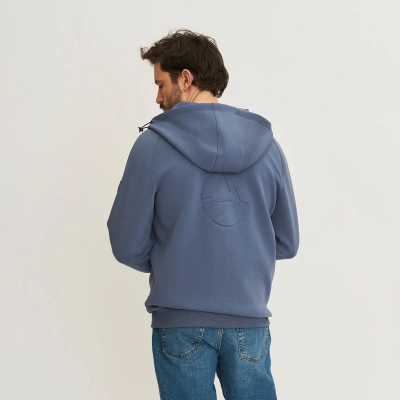 Stig Herren - Outdoor Strickjacke - Sweater - Blau