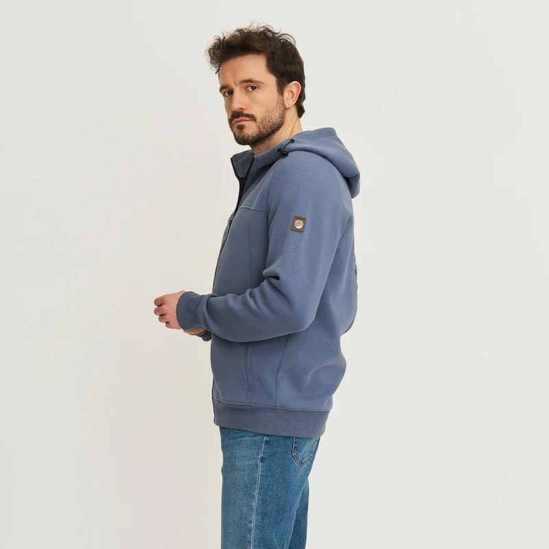 Stig Herren - Outdoor Strickjacke - Sweater - Blau