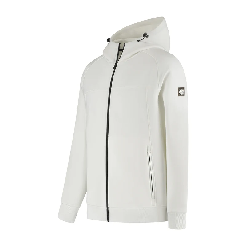 Stig Herren - Outdoor Strickjacke - Sweater - Weiß