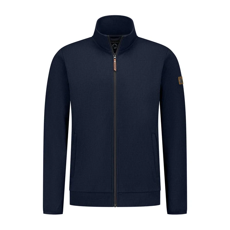 Pavo Herren - Outdoor Strickjacke - Navy