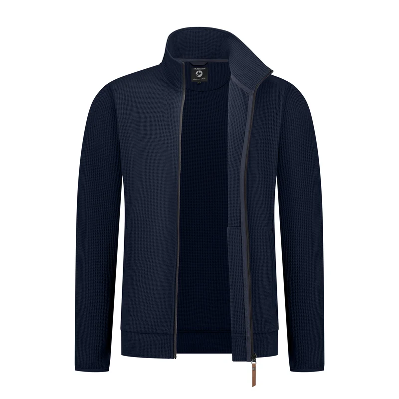 Pavo Herren - Outdoor Strickjacke - Navy
