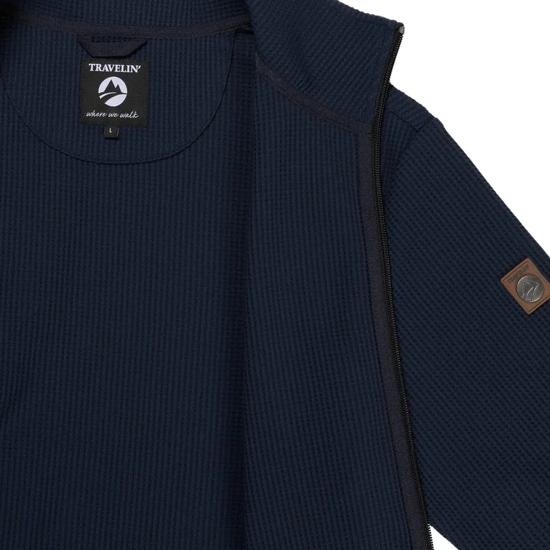 Pavo Herren - Outdoor Strickjacke - Navy