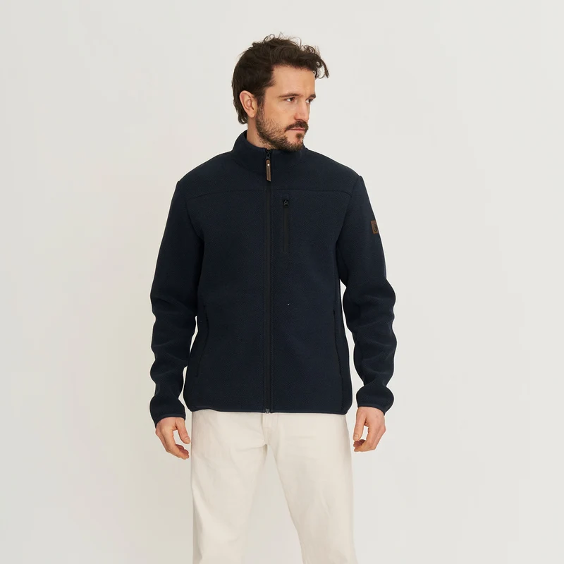 Lars Herren - Outdoor Strickjacke - Navy