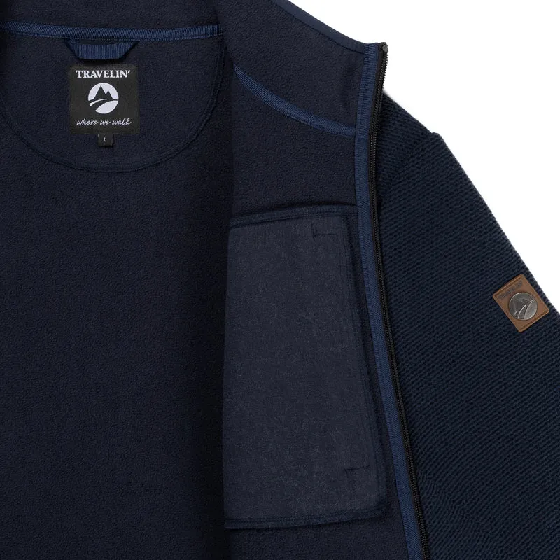 Lars Herren - Outdoor Strickjacke - Navy