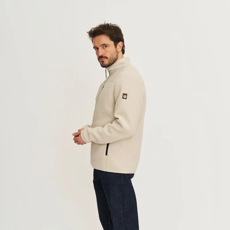 Lars Herren - Outdoor Strickjacke - Sand