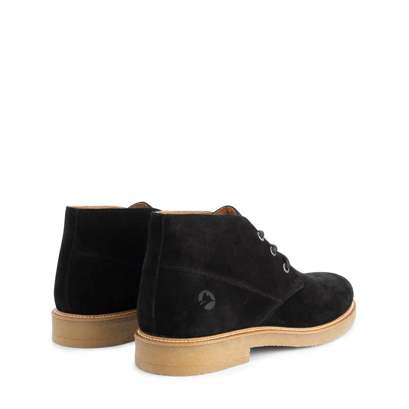 Ferryhill Herren - Schnürschuhe - Leder - Schwarz