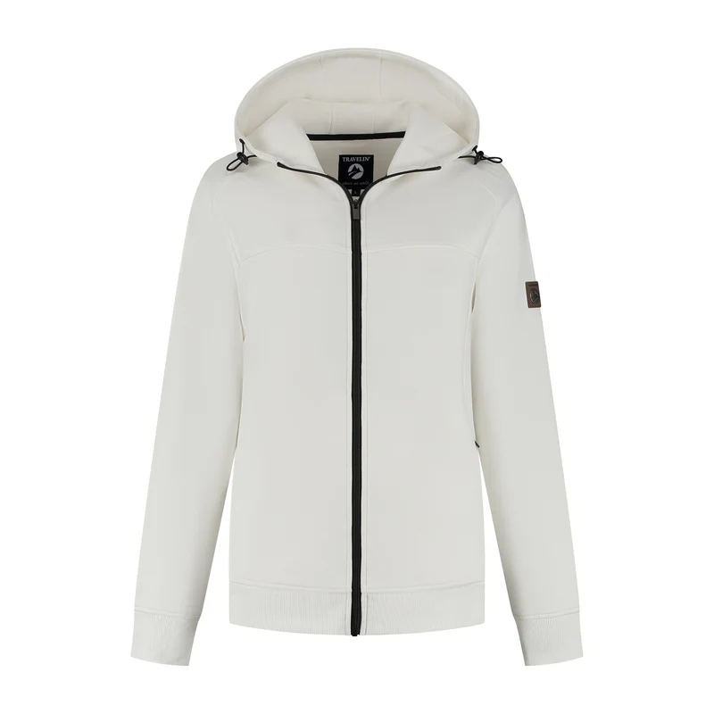 Silje Damen - Outdoor Strickjacke - Sweater - Gebrochenes Weiß