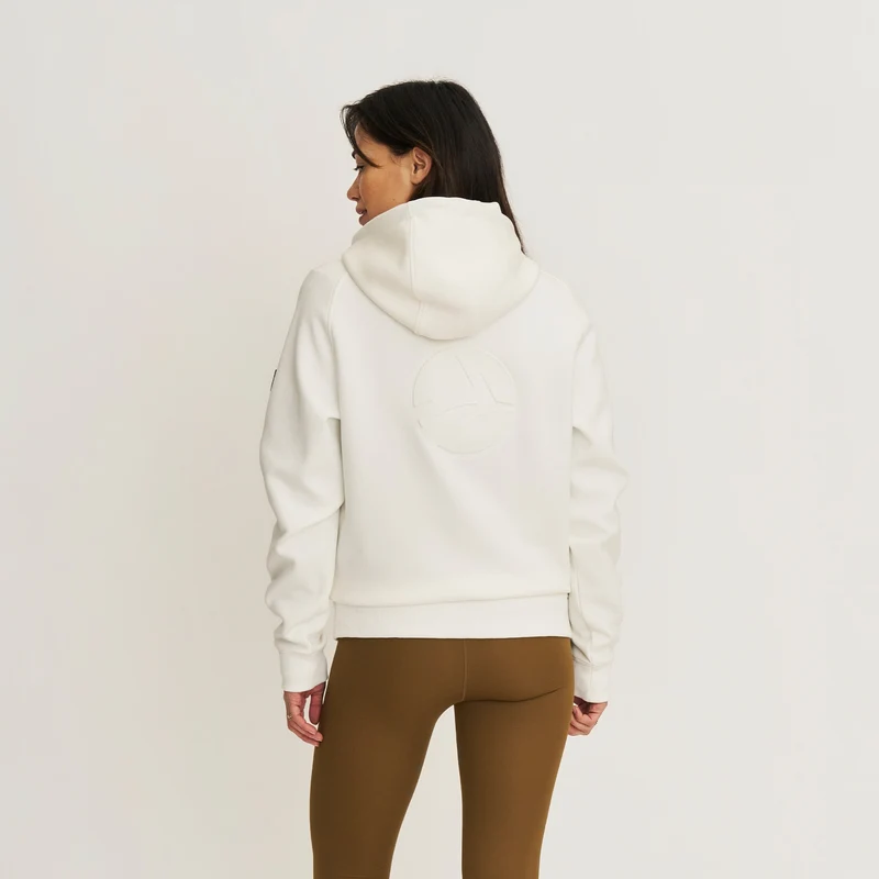 Silje Damen - Outdoor Strickjacke - Sweater - Gebrochenes Weiß