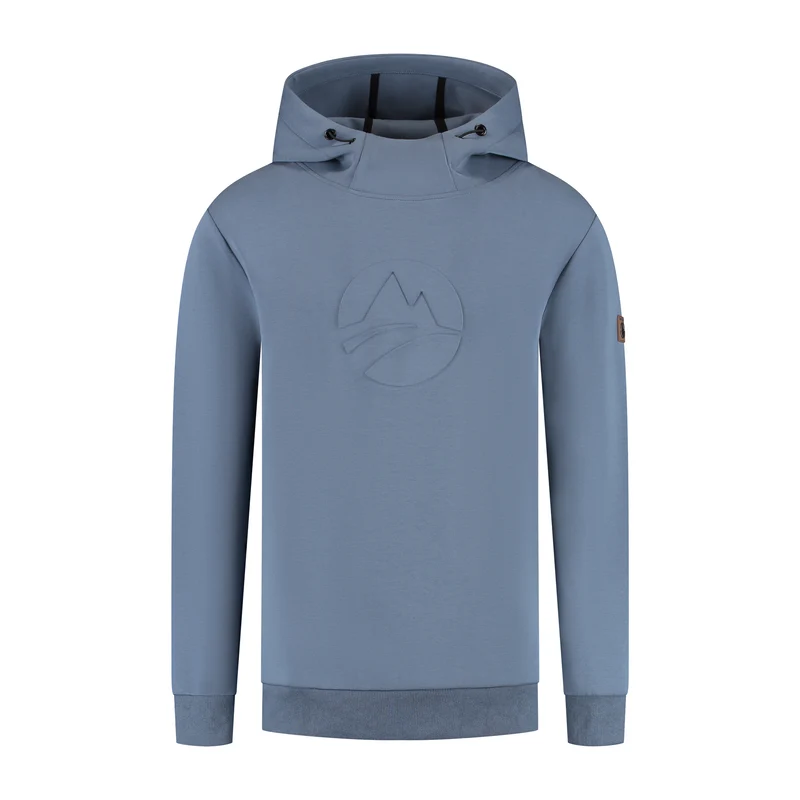 Morten Herren - Outdoorpullover - Hoodie - Blau