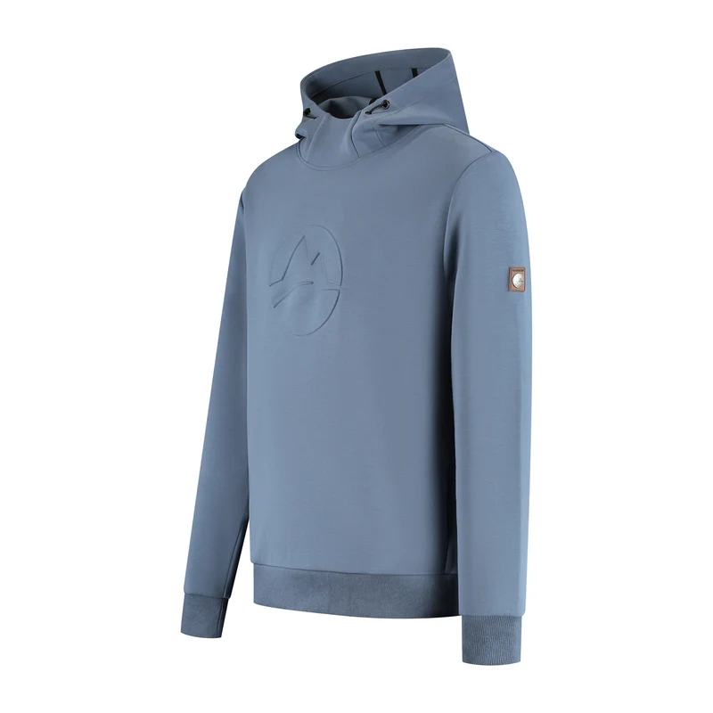Morten Herren - Outdoorpullover - Hoodie - Blau