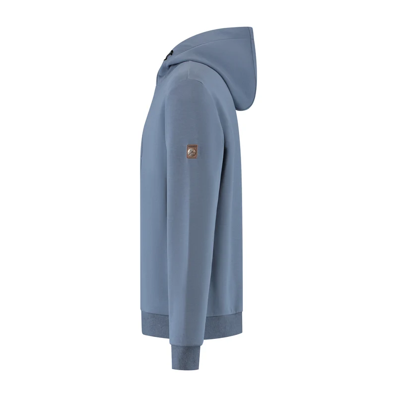 Morten Herren - Outdoorpullover - Hoodie - Blau