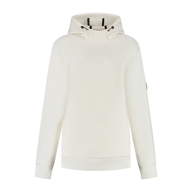 Marte Damen - Outdoorpullover - Hoodie - Gebrochenes Weiß