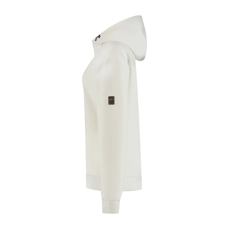 Marte Damen - Outdoorpullover - Hoodie - Gebrochenes Weiß