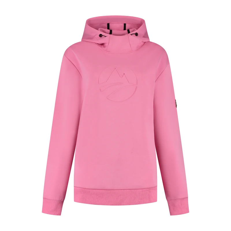 Marte Damen - Outdoorpullover - Hoodie - Rosa
