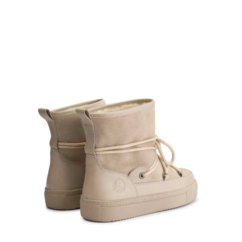 Norquay Damen - Winterboots - Wolle gefüttert - Sand
