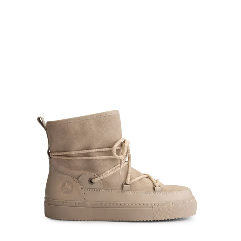 Norquay Damen - Winterboots - Wolle gefüttert - Sand