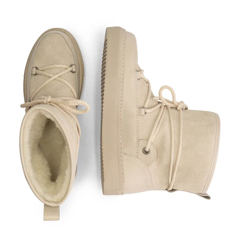 Norquay Damen - Winterboots - Wolle gefüttert - Sand